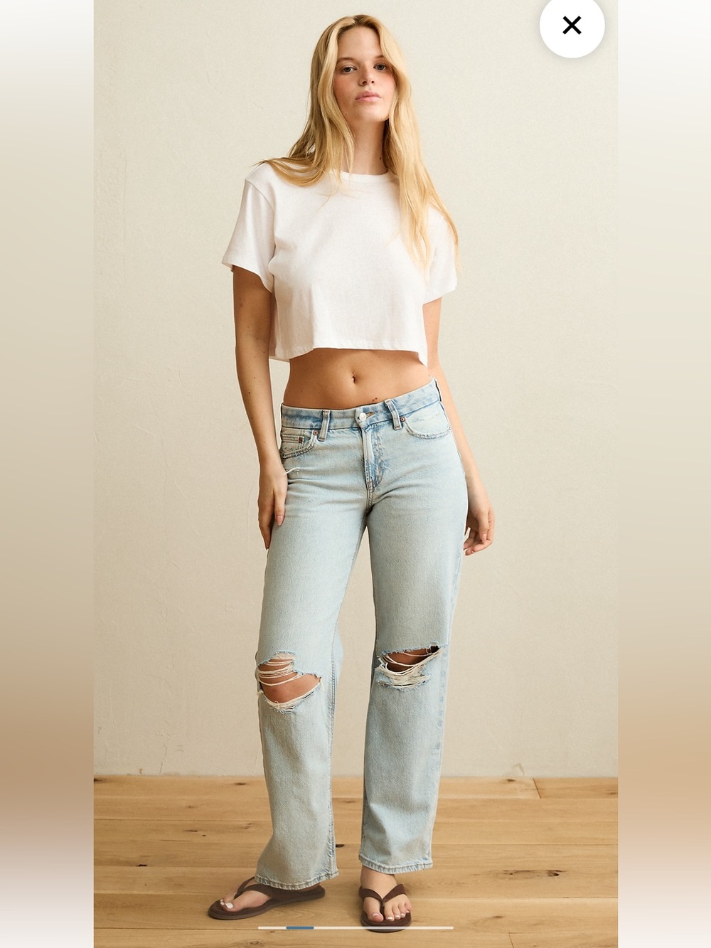 American Eagle stove pipe jeans 14s